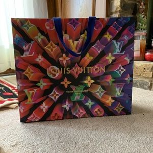 Large Louis Vuitton Holiday Shopping Bag